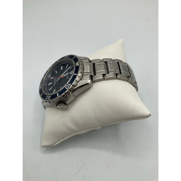 Citizen Eco Drive Driver 200m Men's Watch, about 44mm- Silver/Blue - Picture 3 of 8